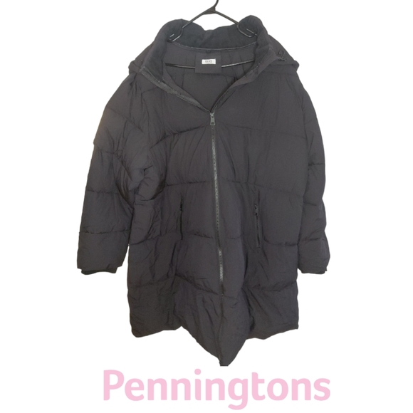 Penningtons Jackets & Blazers - Penningtons Black Quilted Winter Coat